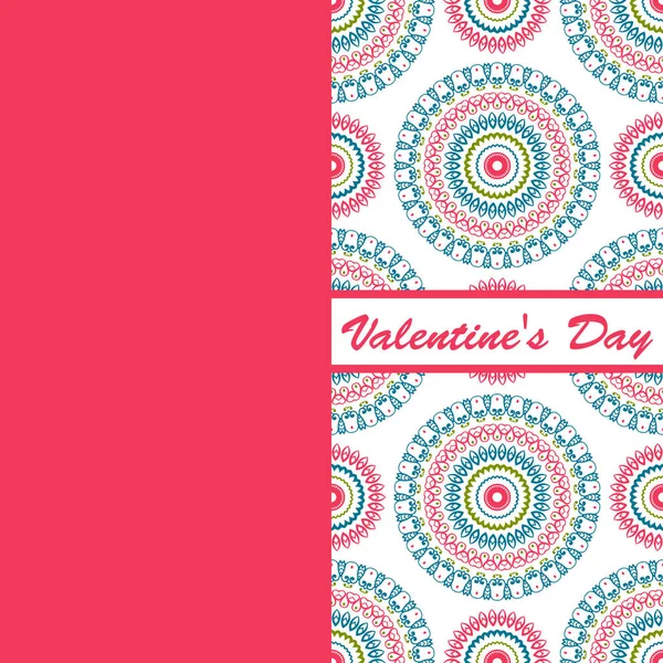 Sevgililer günü vintage kartı vith yazı ve desenler arka plan