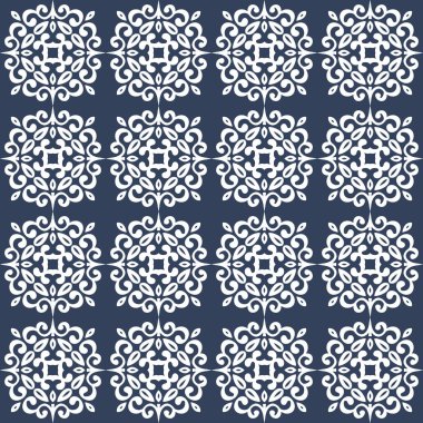 Vintage evrensel farklı sorunsuz Doğu desen (döşeme). Sonsuz doku duvar kağıdı, web sayfası arka planı, yüzey giyim, scrapbooking, cardmaking için kullanılabilir. Retro geometrik süsleme.