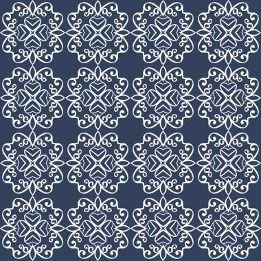 Vintage evrensel farklı sorunsuz Doğu desen (döşeme). Sonsuz doku duvar kağıdı, web sayfası arka planı, yüzey giyim, scrapbooking, cardmaking için kullanılabilir. Retro geometrik süsleme.