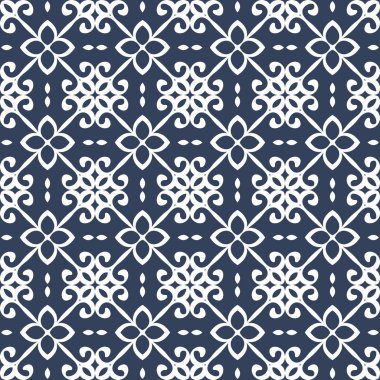 Vintage evrensel farklı sorunsuz Doğu desen (döşeme). Sonsuz doku duvar kağıdı, web sayfası arka planı, yüzey giyim, scrapbooking, cardmaking için kullanılabilir. Retro geometrik süsleme.