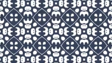 4 k farklı renk seçenekleri sunan video arka plan döngü animasyon desen. Modern soyut kaleydoskop hareket tasarım