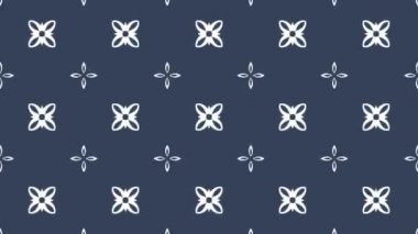 4 k farklı renk seçenekleri sunan video arka plan döngü animasyon desen. Modern soyut kaleydoskop hareket tasarım