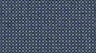 4 k farklı renk seçenekleri sunan video arka plan döngü animasyon desen. Modern soyut kaleydoskop hareket tasarım