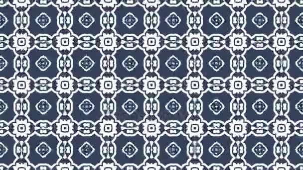 4K Kaleidoscopic video background loop animation pattern. Modern abstract kaleidoscope motion design
