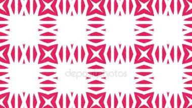 4 k farklı renk seçenekleri sunan video arka plan döngü animasyon desen. Modern soyut kaleydoskop hareket tasarım