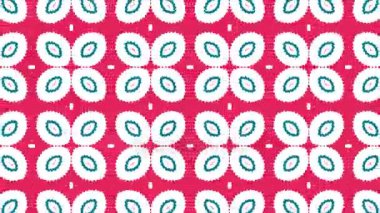 4 k farklı renk seçenekleri sunan video arka plan döngü animasyon desen. Modern soyut kaleydoskop hareket tasarım