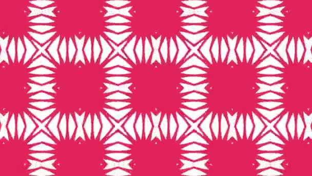 Modèle d'animation de boucle d'arrière-plan vidéo kaléidoscopique 4K. Conception de mouvement kaléidoscope abstrait moderne 