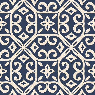 Evrensel farklı Dikişsiz desen (döşeme). Sonsuz doku duvar kağıdı, desen dolgularını, web sayfası arka planı, yüzey dokuları için kullanılabilir. Modern tasarım süsleme