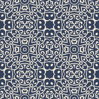 Evrensel farklı Dikişsiz desen (döşeme). Sonsuz doku duvar kağıdı, desen dolgularını, web sayfası arka planı, yüzey dokuları için kullanılabilir. Modern tasarım süsleme