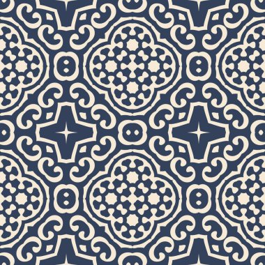 Evrensel farklı Dikişsiz desen (döşeme). Sonsuz doku duvar kağıdı, desen dolgularını, web sayfası arka planı, yüzey dokuları için kullanılabilir. Modern tasarım süsleme