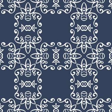 Evrensel farklı Dikişsiz desen (döşeme). Sonsuz doku duvar kağıdı, desen dolgularını, web sayfası arka planı, yüzey dokuları için kullanılabilir. Modern tasarım süsleme