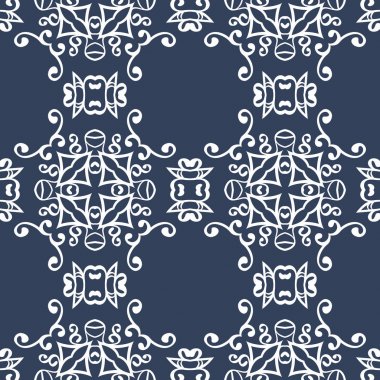 Evrensel farklı Dikişsiz desen (döşeme). Sonsuz doku duvar kağıdı, desen dolgularını, web sayfası arka planı, yüzey dokuları için kullanılabilir. Modern tasarım süsleme