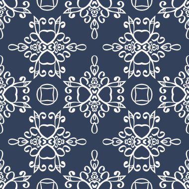 Evrensel farklı Dikişsiz desen (döşeme). Sonsuz doku duvar kağıdı, desen dolgularını, web sayfası arka planı, yüzey dokuları için kullanılabilir. Modern tasarım süsleme