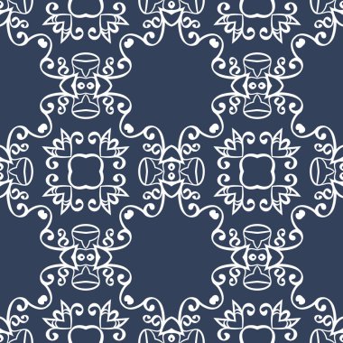 Evrensel farklı Dikişsiz desen (döşeme). Sonsuz doku duvar kağıdı, desen dolgularını, web sayfası arka planı, yüzey dokuları için kullanılabilir. Modern tasarım süsleme