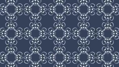 4 k farklı renk seçenekleri sunan video arka plan döngü animasyon desen. Modern soyut kaleydoskop hareket tasarım