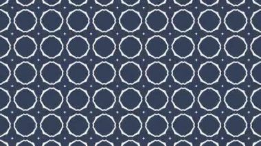 4 k farklı renk seçenekleri sunan video arka plan döngü animasyon desen. Modern soyut kaleydoskop hareket tasarım