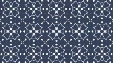 4 k farklı renk seçenekleri sunan video arka plan döngü animasyon desen. Modern soyut kaleydoskop hareket tasarım