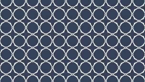 Modèle d'animation de boucle d'arrière-plan vidéo kaléidoscopique 4K. Conception de mouvement kaléidoscope abstrait moderne 