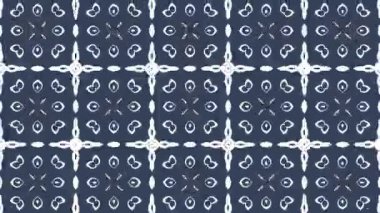 4 k farklı renk seçenekleri sunan video arka plan döngü animasyon desen. Modern soyut kaleydoskop hareket tasarım