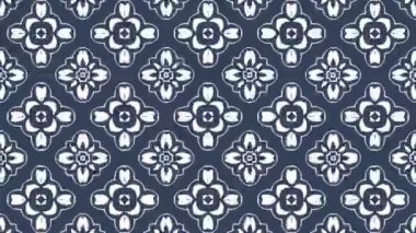 4 k farklı renk seçenekleri sunan video arka plan döngü animasyon desen. Modern soyut kaleydoskop hareket tasarım