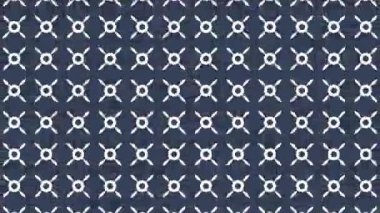 4 k farklı renk seçenekleri sunan video arka plan döngü animasyon desen. Modern soyut kaleydoskop hareket tasarım