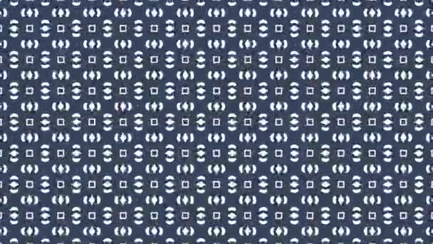4k kaleidoskopisches Animationsmuster in der Hintergrundschleife. modernes abstraktes Kaleidoskop des Bewegungsdesigns — Stockvideo