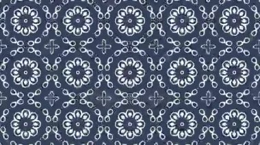 4 k farklı renk seçenekleri sunan video arka plan döngü animasyon desen. Modern soyut kaleydoskop hareket tasarım