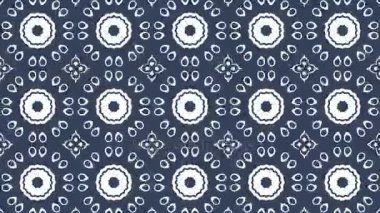 4 k farklı renk seçenekleri sunan video arka plan döngü animasyon desen. Modern soyut kaleydoskop hareket tasarım