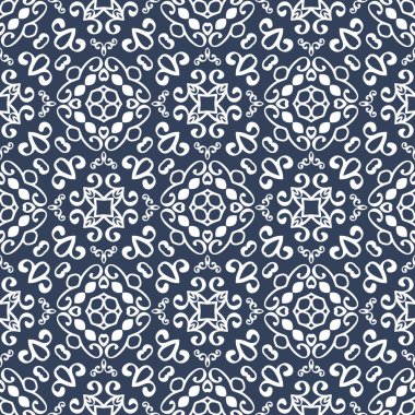 Evrensel farklı Dikişsiz desen (döşeme). Sonsuz doku duvar kağıdı, desen dolgularını, web sayfası arka planı, yüzey dokuları için kullanılabilir. Modern tasarım süsleme