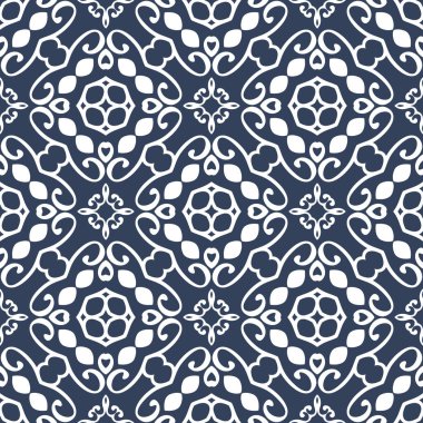 Evrensel farklı Dikişsiz desen (döşeme). Sonsuz doku duvar kağıdı, desen dolgularını, web sayfası arka planı, yüzey dokuları için kullanılabilir. Modern tasarım süsleme