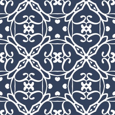 Evrensel farklı Dikişsiz desen (döşeme). Sonsuz doku duvar kağıdı, desen dolgularını, web sayfası arka planı, yüzey dokuları için kullanılabilir. Modern tasarım süsleme