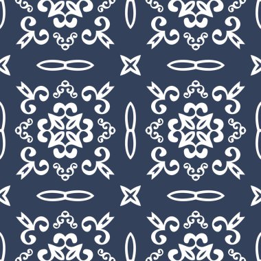 Evrensel farklı Dikişsiz desen (döşeme). Sonsuz doku duvar kağıdı, desen dolgularını, web sayfası arka planı, yüzey dokuları için kullanılabilir. Modern tasarım süsleme