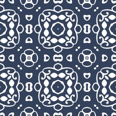 Evrensel farklı Dikişsiz desen (döşeme). Sonsuz doku duvar kağıdı, desen dolgularını, web sayfası arka planı, yüzey dokuları için kullanılabilir. Modern tasarım süsleme