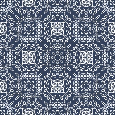 Evrensel farklı Dikişsiz desen (döşeme). Sonsuz doku duvar kağıdı, desen dolgularını, web sayfası arka planı, yüzey dokuları için kullanılabilir. Modern tasarım süsleme