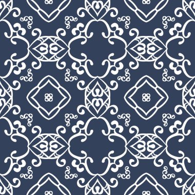 Evrensel farklı Dikişsiz desen (döşeme). Sonsuz doku duvar kağıdı, desen dolgularını, web sayfası arka planı, yüzey dokuları için kullanılabilir. Modern tasarım süsleme