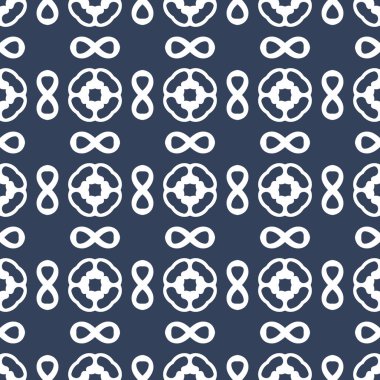 Evrensel farklı Dikişsiz desen (döşeme). Sonsuz doku duvar kağıdı, desen dolgularını, web sayfası arka planı, yüzey dokuları için kullanılabilir. Modern tasarım süsleme