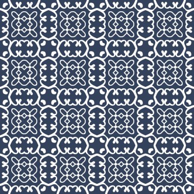 Evrensel farklı Dikişsiz desen (döşeme). Sonsuz doku duvar kağıdı, desen dolgularını, web sayfası arka planı, yüzey dokuları için kullanılabilir. Modern tasarım süsleme