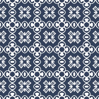 Evrensel farklı Dikişsiz desen (döşeme). Sonsuz doku duvar kağıdı, desen dolgularını, web sayfası arka planı, yüzey dokuları için kullanılabilir. Modern tasarım süsleme