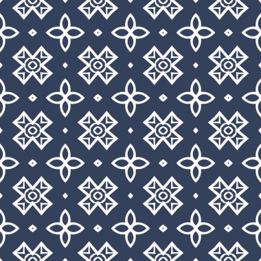 Evrensel farklı Dikişsiz desen (döşeme). Sonsuz doku duvar kağıdı, desen dolgularını, web sayfası arka planı, yüzey dokuları için kullanılabilir. Modern tasarım süsleme