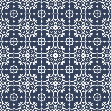 Evrensel farklı Dikişsiz desen (döşeme). Sonsuz doku duvar kağıdı, desen dolgularını, web sayfası arka planı, yüzey dokuları için kullanılabilir. Modern tasarım süsleme