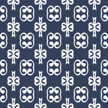 Evrensel farklı Dikişsiz desen (döşeme). Sonsuz doku duvar kağıdı, desen dolgularını, web sayfası arka planı, yüzey dokuları için kullanılabilir. Modern tasarım süsleme