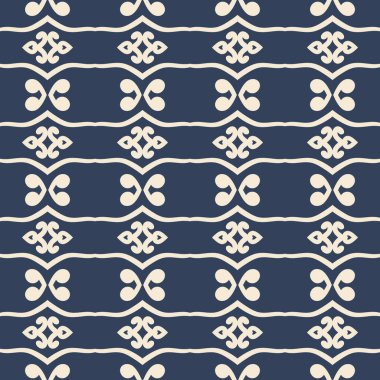 Evrensel farklı Dikişsiz desen (döşeme). Sonsuz doku duvar kağıdı, desen dolgularını, web sayfası arka planı, yüzey dokuları için kullanılabilir. Modern tasarım süsleme