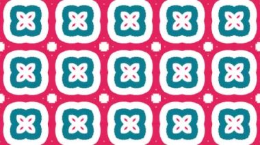 Hipnotik sürekli değişen sahne görsel döngü arka plan müzik için. Soyut çok renkli hareketli grafikler. Güzel parlak süsleme.