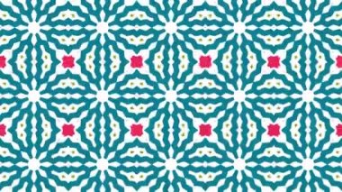 Hipnotik sürekli değişen sahne görsel döngü arka plan müzik için. Soyut çok renkli hareketli grafikler. Güzel parlak süsleme.