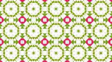 Hipnotik sürekli değişen sahne görsel döngü arka plan müzik için. Soyut çok renkli hareketli grafikler. Güzel parlak süsleme.