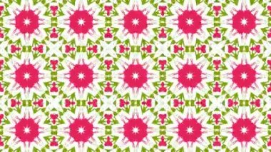 Hipnotik sürekli değişen sahne görsel döngü arka plan müzik için. Soyut çok renkli hareketli grafikler. Güzel parlak süsleme.