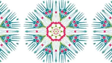 Hipnotik sürekli değişen sahne görsel döngü arka plan müzik için. Soyut çok renkli hareketli grafikler. Güzel parlak süsleme.