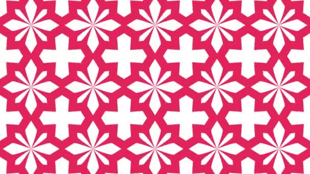 Hypnotique kaléidoscopique scène fond de boucle visuelle pour la musique. Graphiques de mouvement multicolores abstraits. Bel ornement lumineux .