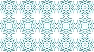 Hipnotik sürekli değişen sahne görsel döngü arka plan müzik için. Soyut çok renkli hareketli grafikler. Güzel parlak süsleme.