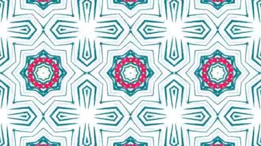 Hipnotik sürekli değişen sahne görsel döngü arka plan müzik için. Soyut çok renkli hareketli grafikler. Güzel parlak süsleme.